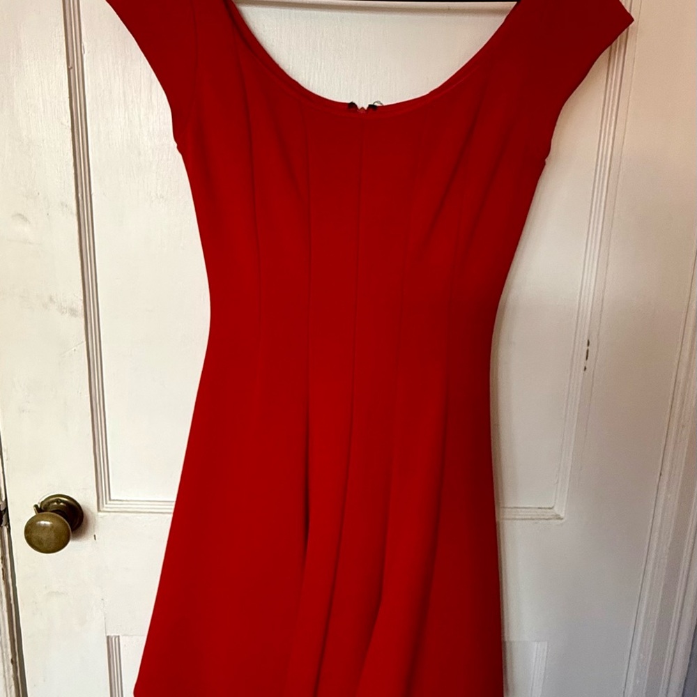 Bailey 44 Vibrant Red Mini Dress